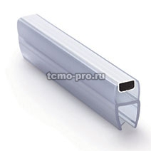 314-008BW-6 Профиль магнитный, 180 градусов, 6 мм