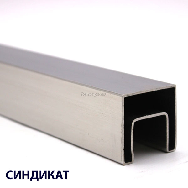 70-330 Поручень с пазом 40*40