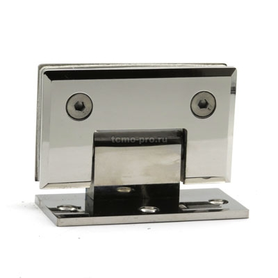 П015-304 петля стена-стекло 90º AISI 304