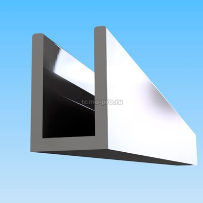 П2756 П-образный профиль 2200мм для душевой кабины